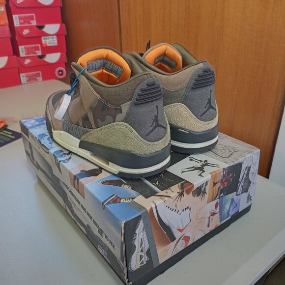 Size 10.5 - Jordan 3 Retro Patchwork 2021 og box excellent condition - Picture 2 of 12